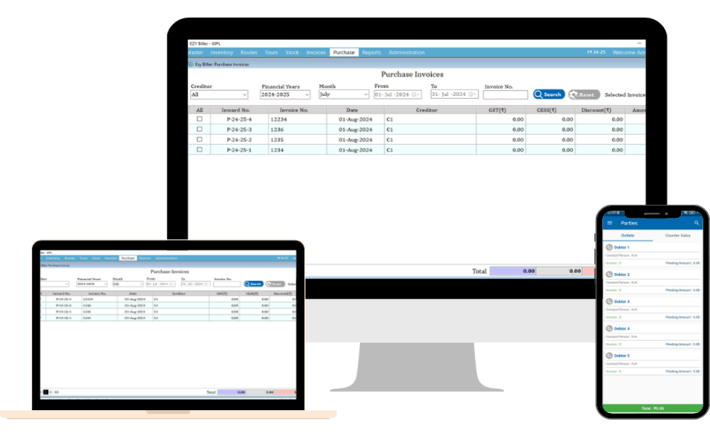 GST compliant billing